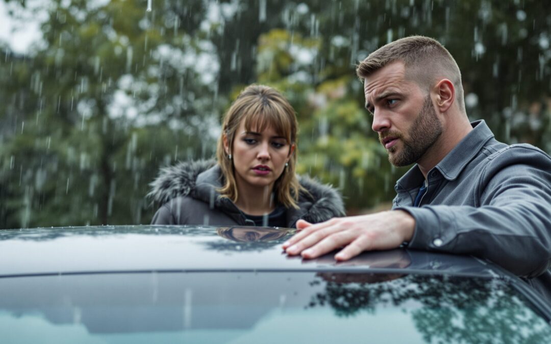 Ces moments où l’on regrette de ne pas avoir une housse de protection pour sa voiture