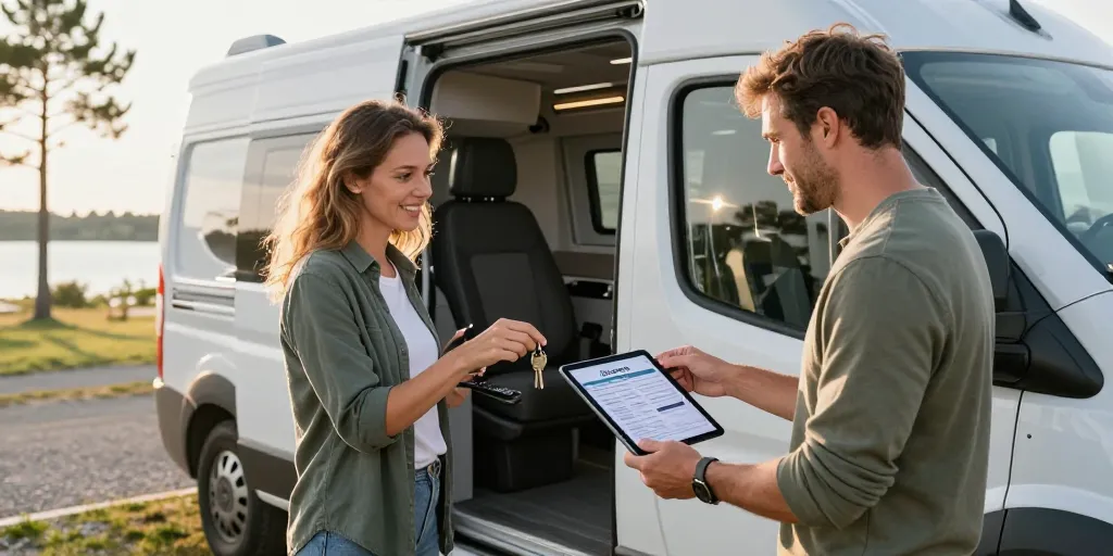 camping car en gestion locative